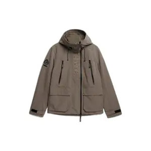 Corta-vento com capuz e logo bordado Superdry Ultimate image-0