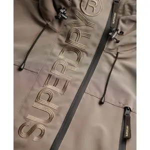 Corta-vento com capuz e logo bordado Superdry Ultimate image-1