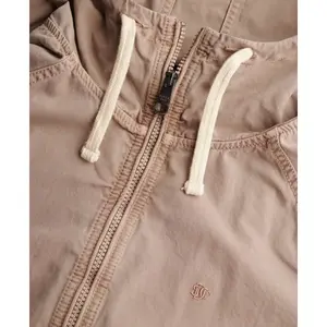 Faded twill hooded jacket Superdry image-1