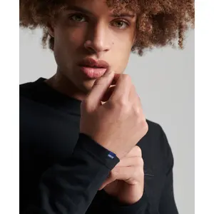 Camiseta de manga larga de algodón orgánico Superdry Vintage Logo image-2