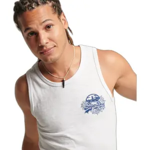 Camiseta de tirantes Superdry Vintage Logo Seasonal image-1