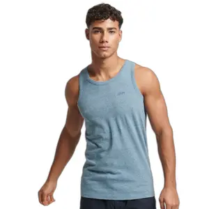 Débardeur coton biologique Superdry Vintage Logo image-0