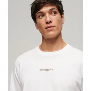 Camiseta holgada Superdry Micro Logo Graphic image-4
