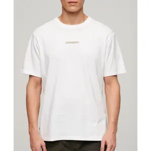 Camiseta holgada Superdry Micro Logo Graphic image-3