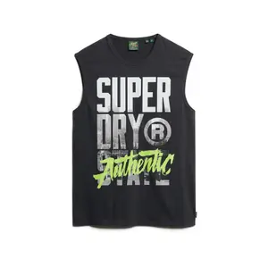 Camiseta sin mangas con logo Superdry Photograhic image-0