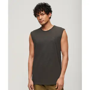 Camiseta sem mangas com estampa de tatuagem Superdry image-3