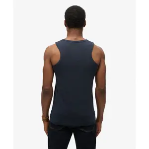 Camiseta sin mangas con logo Superdry Essential image-3