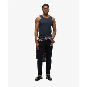 Camiseta sin mangas con logo Superdry Essential image-1