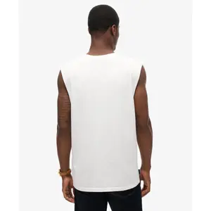 Débardeur à logo en coton biologique Superdry Essential image-3