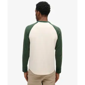 Langarmshirt Superdry Essential Logo Baseball image-1