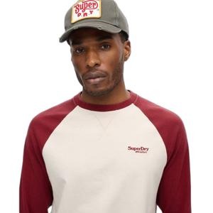 Langarmshirt Superdry Essential Logo Baseball image-4