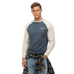 Langarmshirt Superdry Essential Logo Baseball image-1