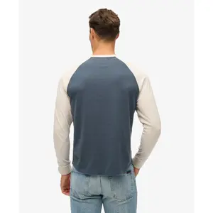 Langarmshirt Superdry Essential Logo Baseball image-2