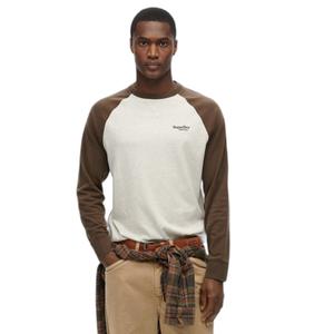 Langarmshirt Superdry Essential Logo Baseball image-1