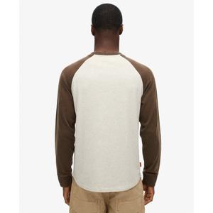 Langarmshirt Superdry Essential Logo Baseball image-2