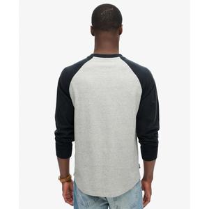 Langarmshirt Superdry Essential Logo Baseball image-2