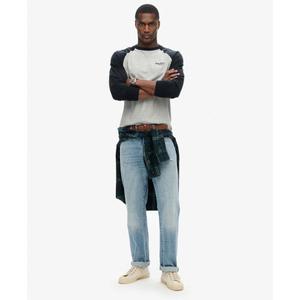 Langarmshirt Superdry Essential Logo Baseball image-3