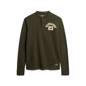 Long-sleeve polo shirt Superdry Vintage Athletic image-0