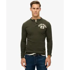 Long-sleeve polo shirt Superdry Vintage Athletic image-1