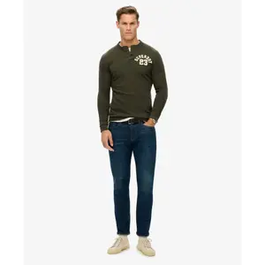 Long-sleeve polo shirt Superdry Vintage Athletic image-2