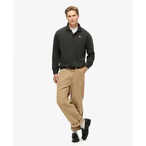 Long sleeve polo with contrasting stitching Superdry image-1