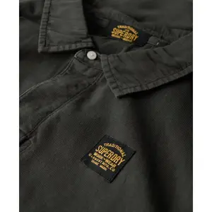 Long sleeve polo with contrasting stitching Superdry image-5