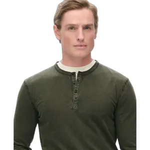 Camiseta de manga larga Superdry Slub Grandad image-4