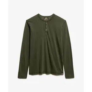 Camiseta de manga larga Superdry Slub Grandad image-0