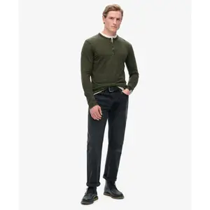 Camiseta de manga larga Superdry Slub Grandad image-2