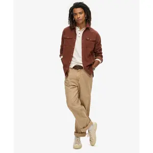 Camiseta de manga larga con cuello tunecino de jersey Superdry image-2