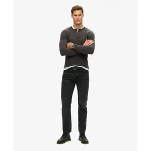 Camiseta de manga larga Superdry Slub Grandad image-1