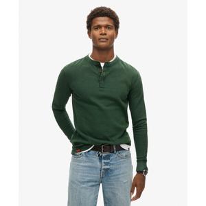 Long sleeve T-shirt Superdry Vintage Textured Grandad image-1