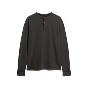 Long sleeve T-shirt Superdry Vintage Textured Grandad image-0