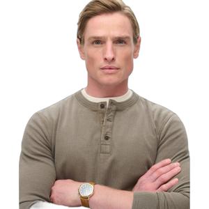 Long sleeve T-shirt Superdry Vintage Textured Grandad image-4