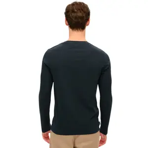 T-shirt met lange mouwen en logo Superdry Essential image-3