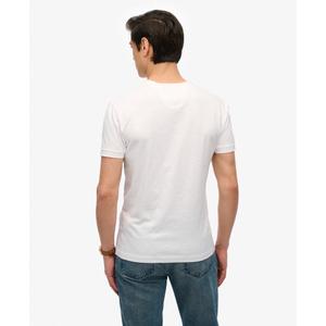 T-shirt en jersey à col tunisien Superdry Slub Grandad image-3