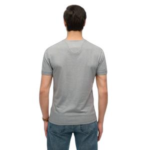 T-shirt en jersey à col tunisien Superdry Slub Grandad image-3