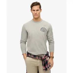 Camiseta de manga larga Superdry Athletic Essentials image-1