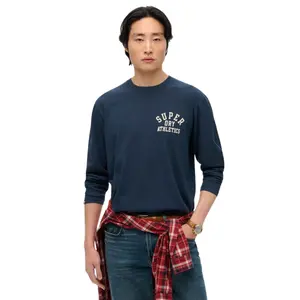 Camiseta de manga larga Superdry Athletic Essentials image-1