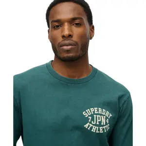 Camiseta de manga larga Superdry Athletic Essentials image-3