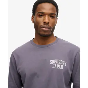 Camiseta de manga larga Superdry Athletic Essential image-3