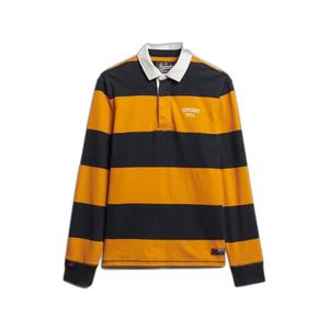 Gestreiftes Rugby-Poloshirt Superdry Vintage Athletic