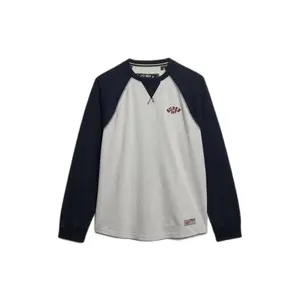 T-shirt de manga comprida Superdry Vintage Athletic