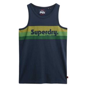 Gestreepte logotanktop Superdry Cali image-0