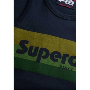 Gestreepte logotanktop Superdry Cali image-4