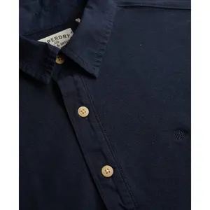Long sleeve polo shirt Superdry Classic image-1