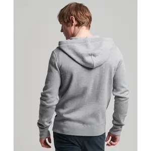 Sweatshirt zippé à capuche en coton bio Superdry Essential image-2