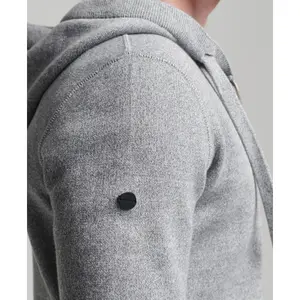 Sweatshirt zippé à capuche en coton bio Superdry Essential image-4