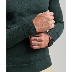 Jersey de lana merina con cuello redondo Superdry image-4