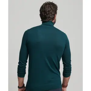 Jersey de cuello alto de merino Superdry image-2